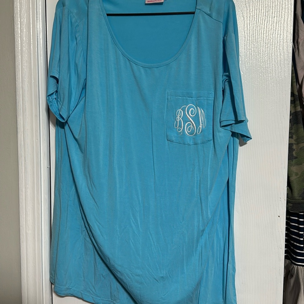 Monogrammed shirt